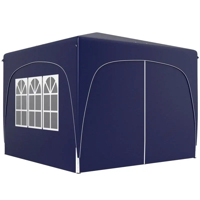 Foldable Gazebo, 3 x 3 m, Dark Blue