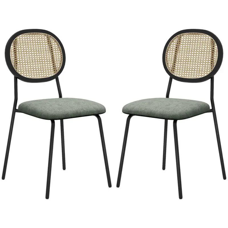 Set of 2 Dining Chairs 44 × 54 × 87 cm