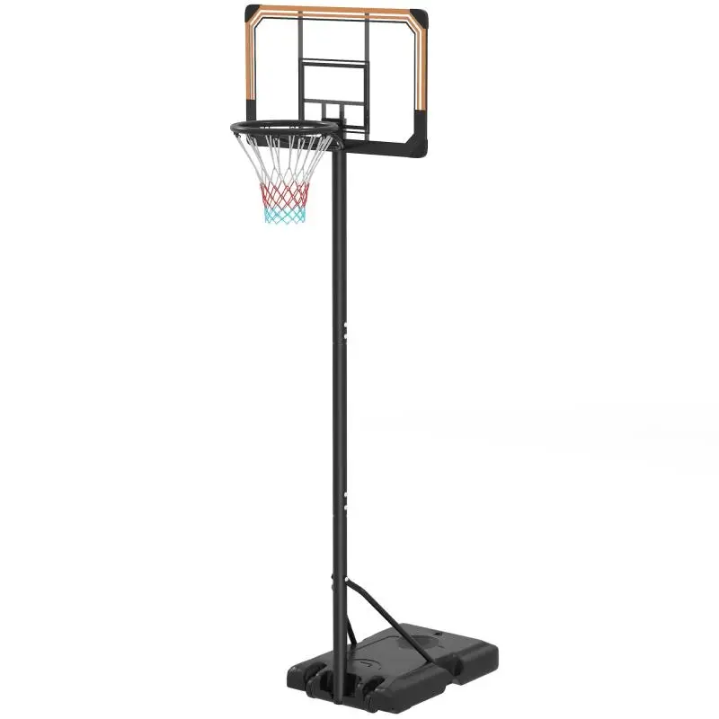 Height-Adjustable Outdoor Basketball Hoop