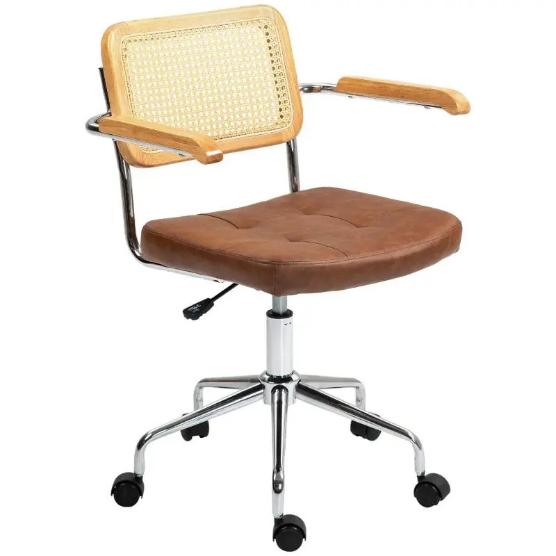 Height-Adjustable Desk Chair with Rocking Function