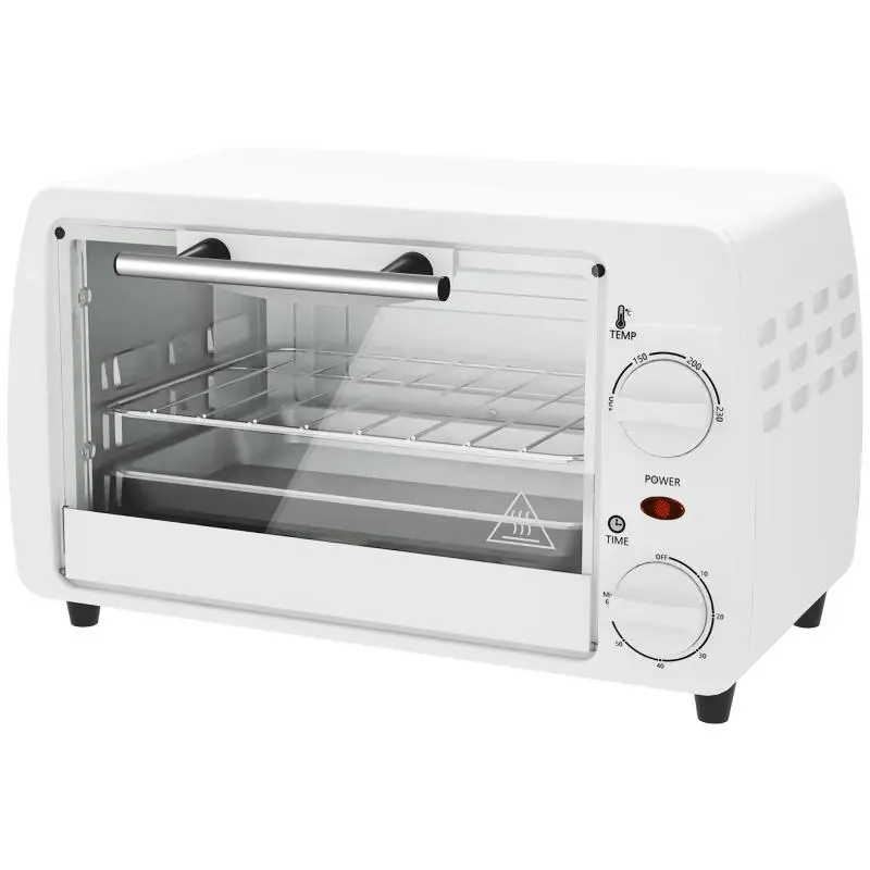 Countertop Electric Oven, 10 L, 750 W, White