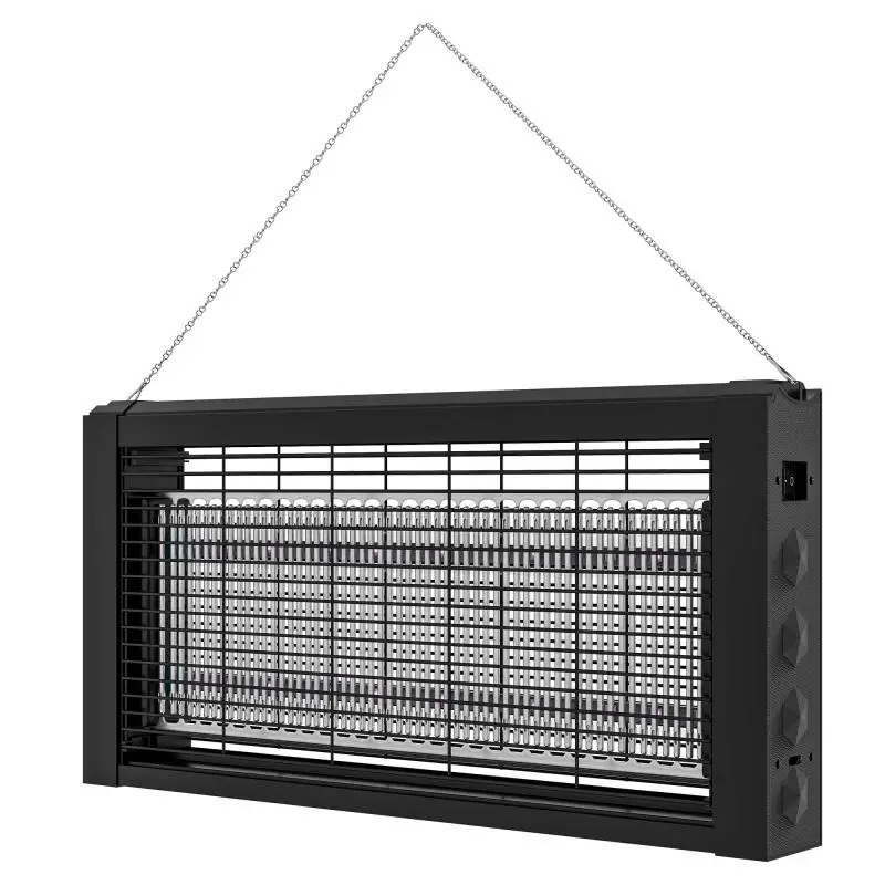 Electric Mosquito-Killing Lamp, 60 m², Black