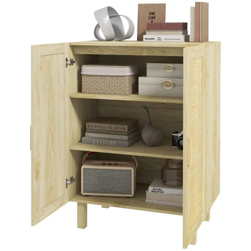 Bohemian Sideboard with Cane Doors