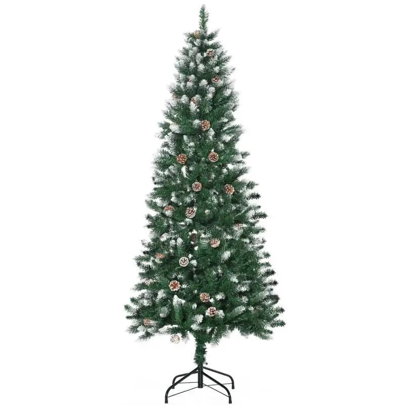 Artificial Snowy Christmas Tree, 180 cm