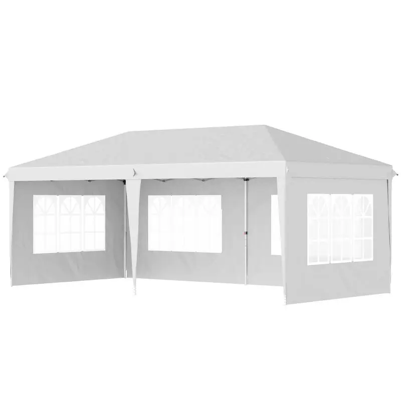 Folding Canopy Gazebo, 6 x 3 m