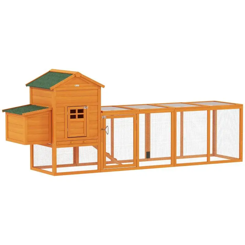 Wooden Chicken Coop for 3 to 6 Chickens