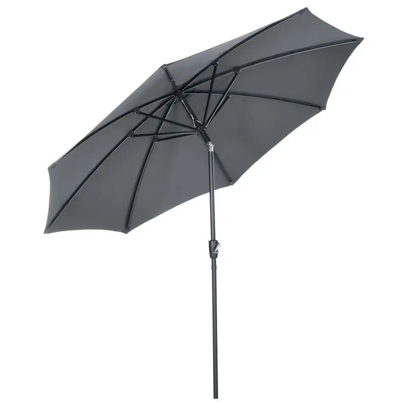 Garden Parasol with Crank and Tilt, 300 cm