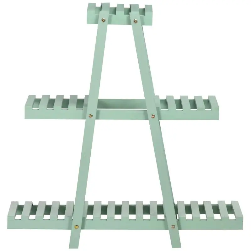 3-Tier Wooden Plant Stand, 76 cm