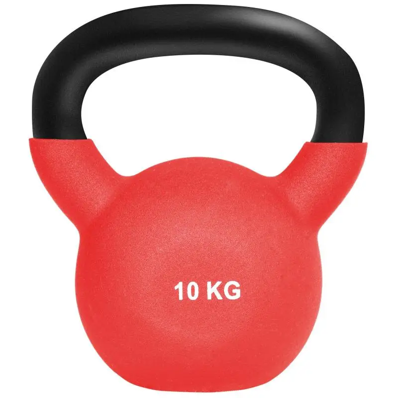 10 kg Cast Iron Kettlebell with Neoprene Coating