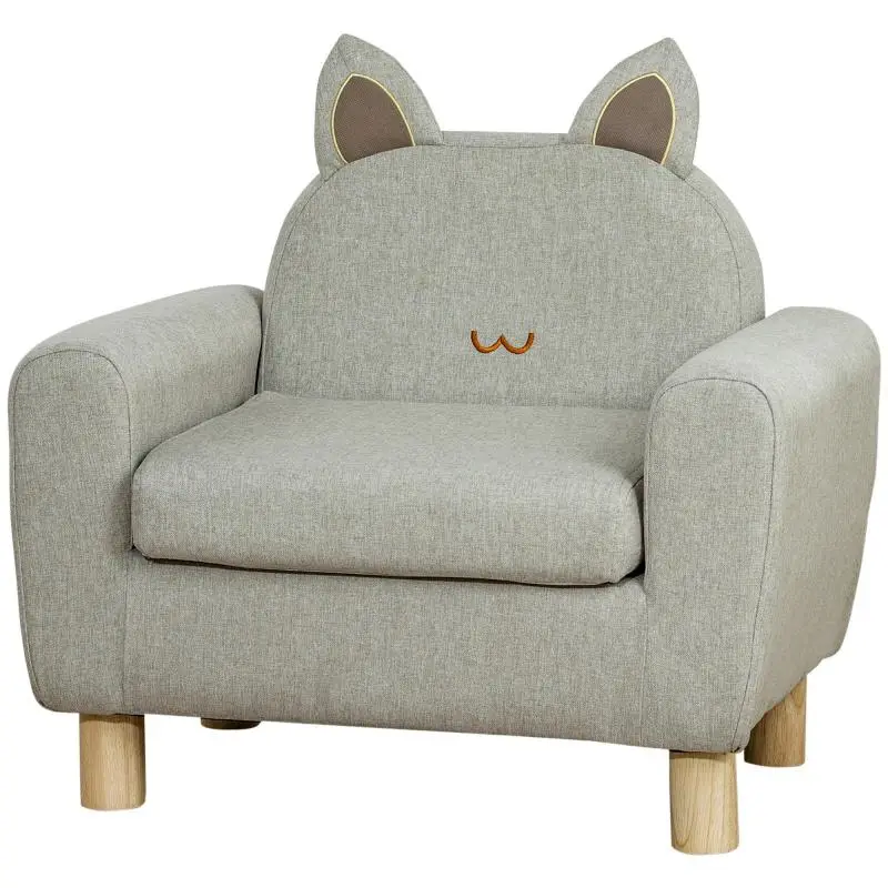 Children’s Armchair with Storage Pocket, 61 x 42 x 53 cm