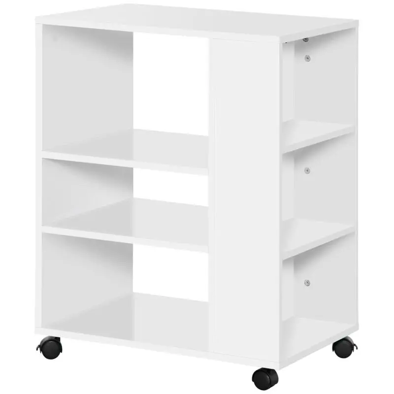 Printer Cabinet with Wheels, 60 x 40 x 75.8 cm