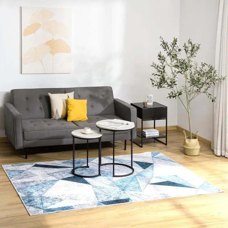 Geometric Living Room Rug, 230 x 160 cm