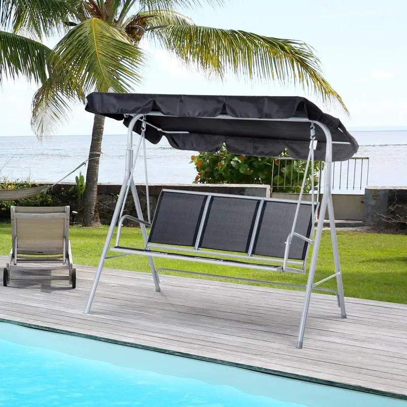 3-Seater Outdoor Garden Swing