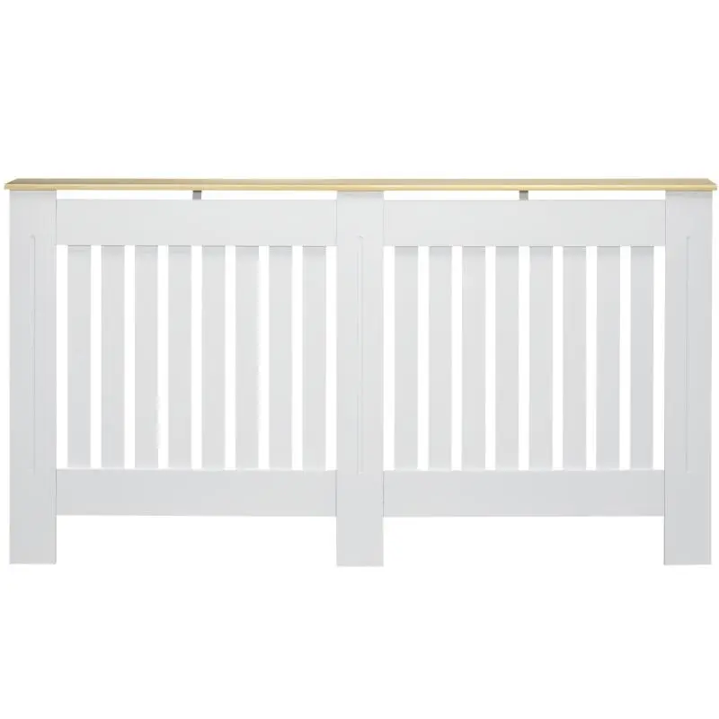 Radiator Cover, 152 x 19 x 83 cm, White