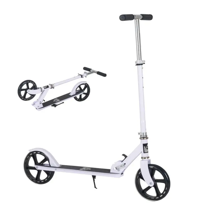 Foldable Kids' Scooter with Adjustable Handlebars