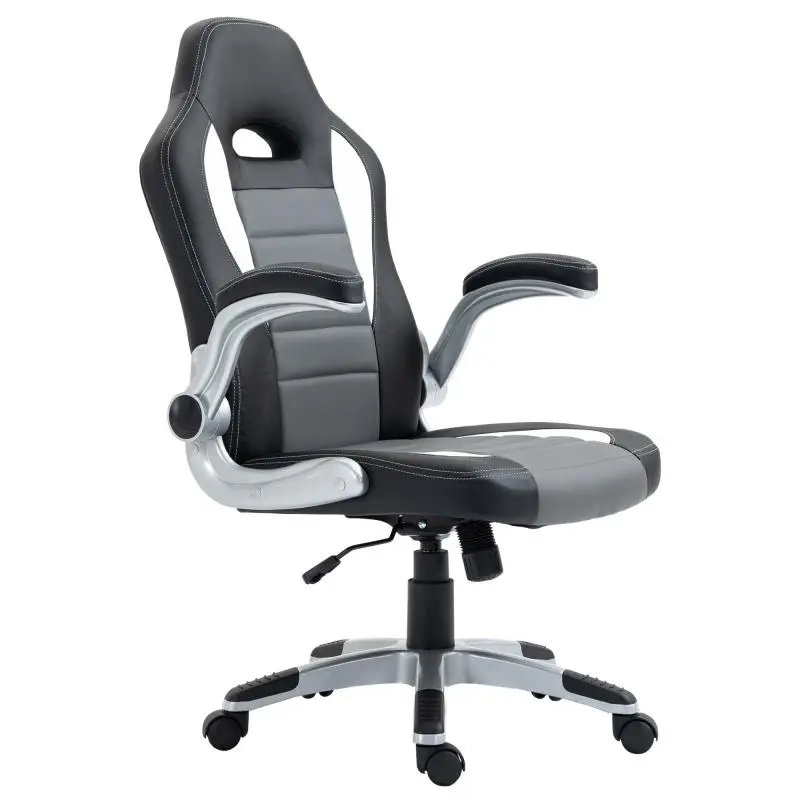 Adjustable Office Chair with Flip-Up Armrests