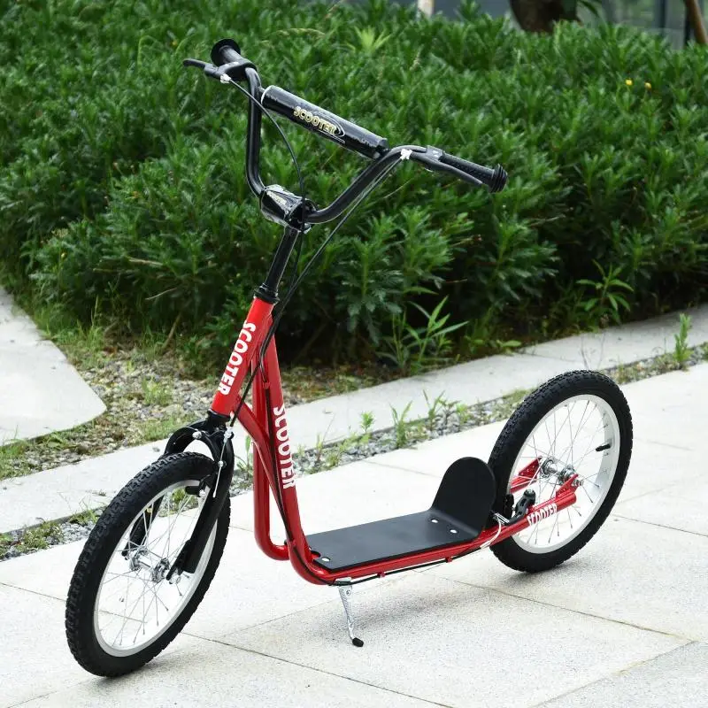Kids Scooter with Adjustable Handlebars, 16-Inch Wheels