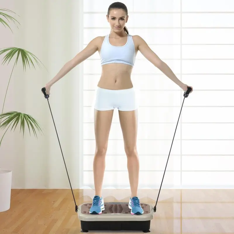 Vibration Platform with 2 Resistance Bands