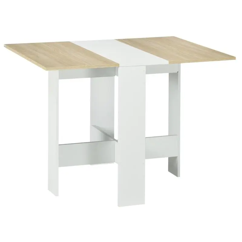Folding Dining Table with Drop Leaves, 103 cm