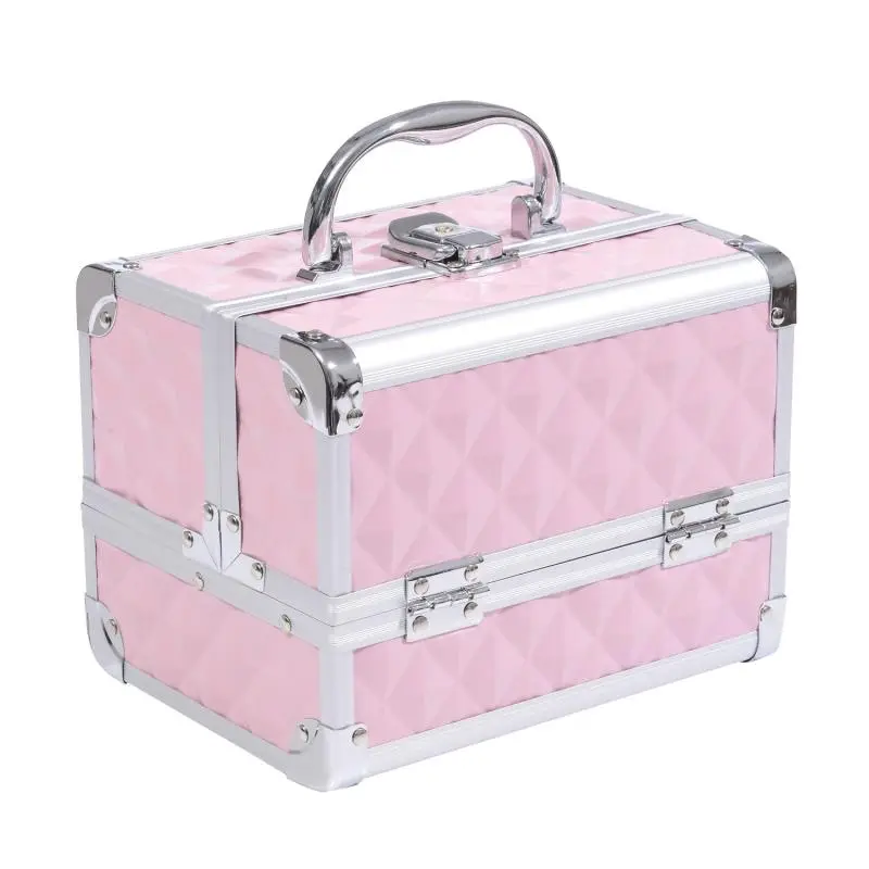 Aluminium Makeup Organiser Case, 20 cm