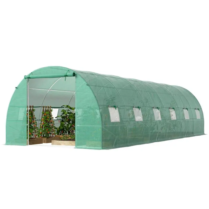 Tunnel Greenhouse, 8 x 3 x 2 m