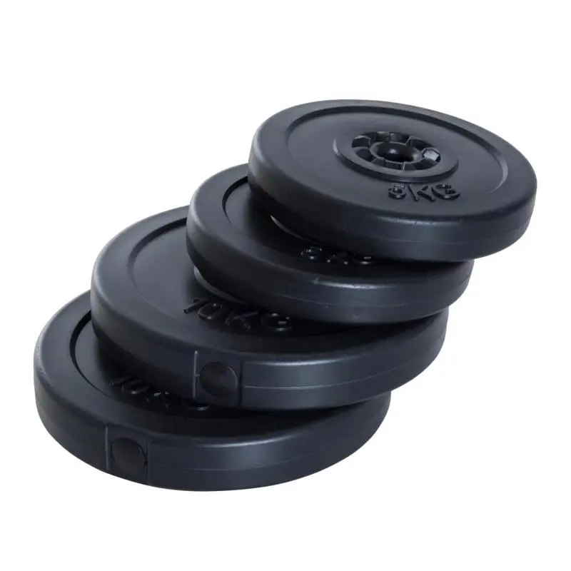 Set of 4 Weight Plates, 5 kg and 10 kg