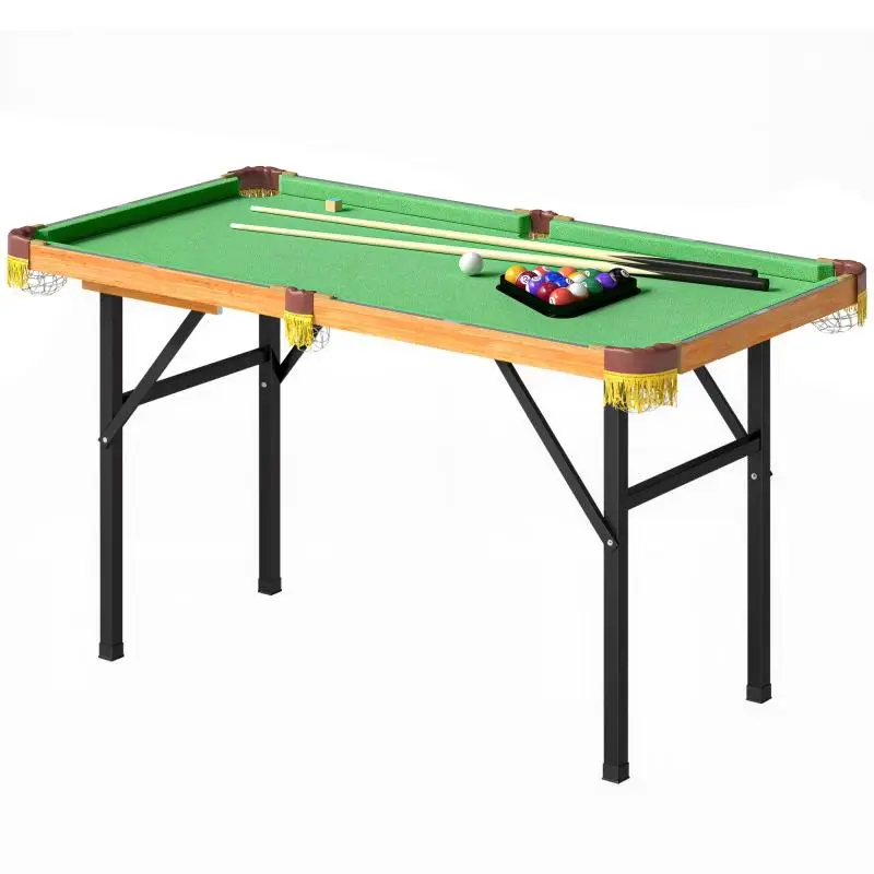 Foldable Pool Table, Green, 120 cm
