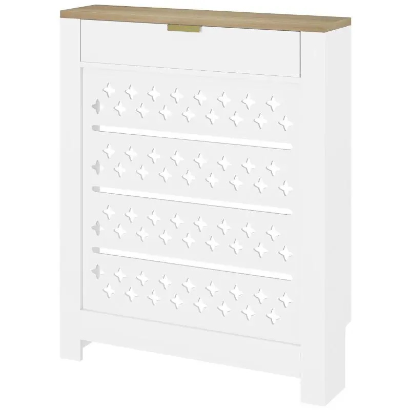 Radiator Cover with Drop-Down Cabinet, 78 cm