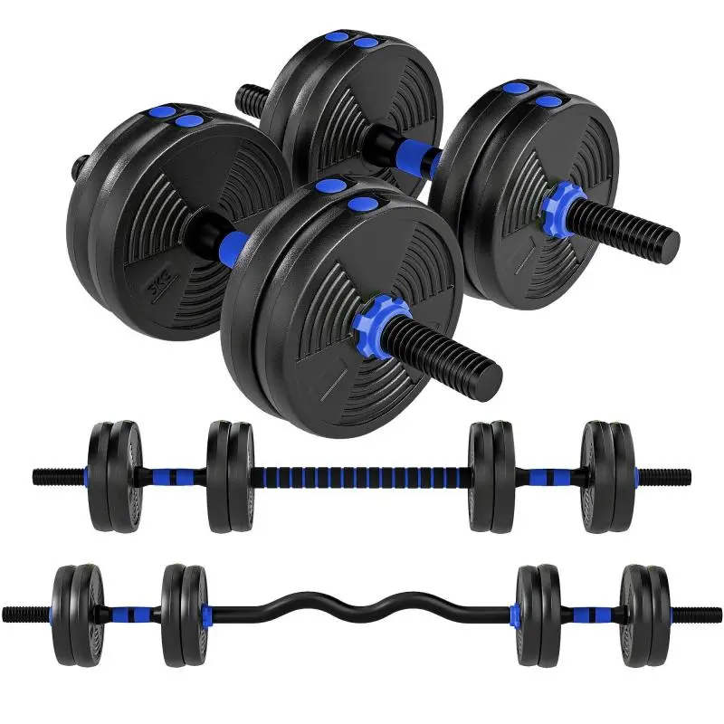 3-in-1 Adjustable Dumbbell Set, 15 kg