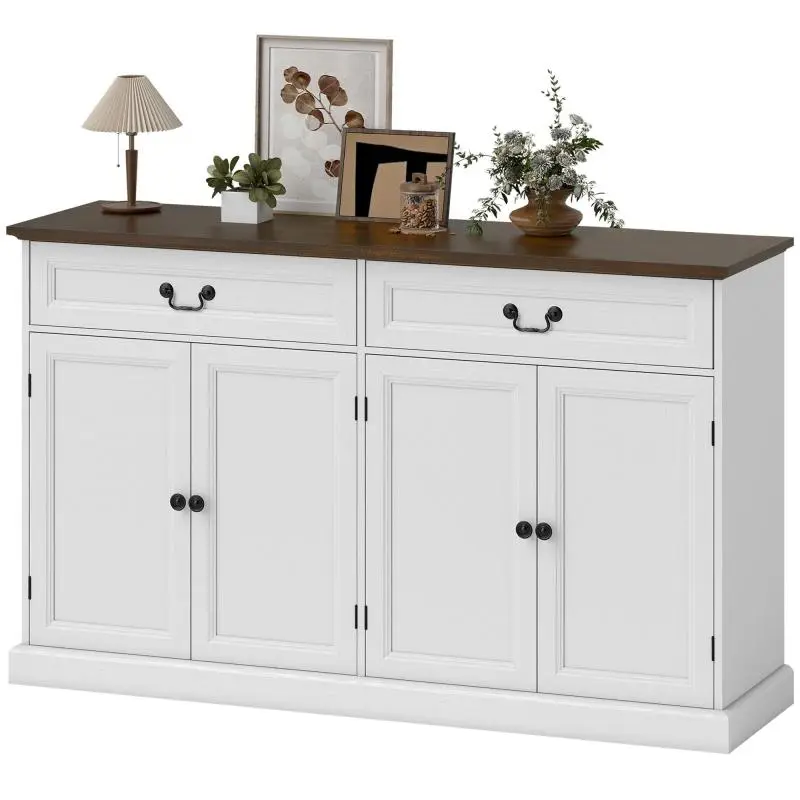 Living Room Sideboard with 4 Doors and 2 Drawers