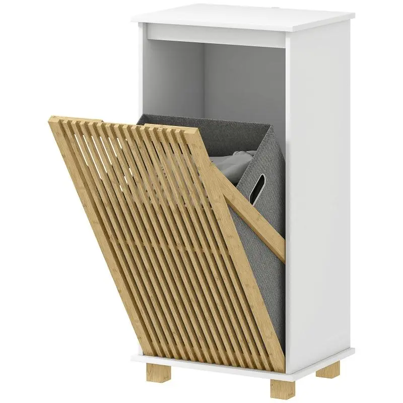 Bathroom Unit with Laundry Hamper
