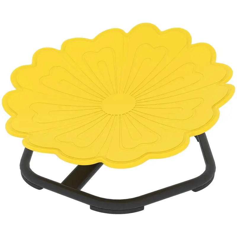 Sensory Swivel Chair for Children, Yellow