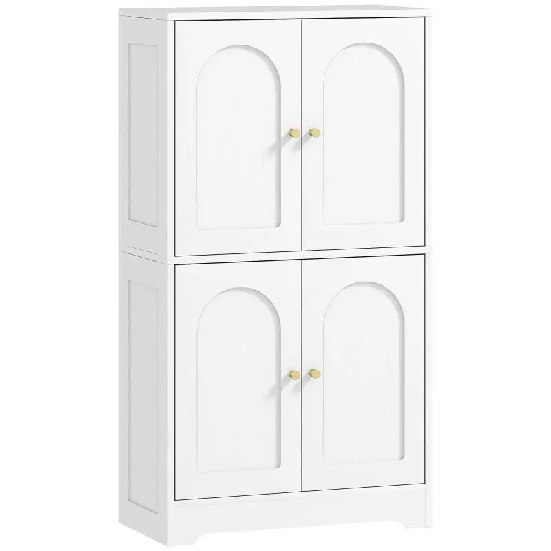 Kitchen Sideboard with 4 Arched Doors, 60 cm