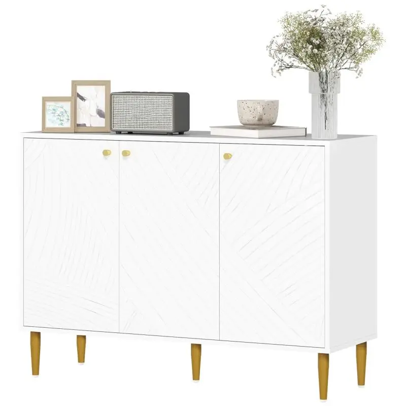 Sideboard with 3 Doors and Adjustable Shelves
