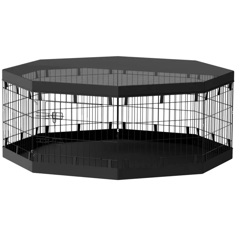 Indoor Dog Playpen with Door, 159 cm