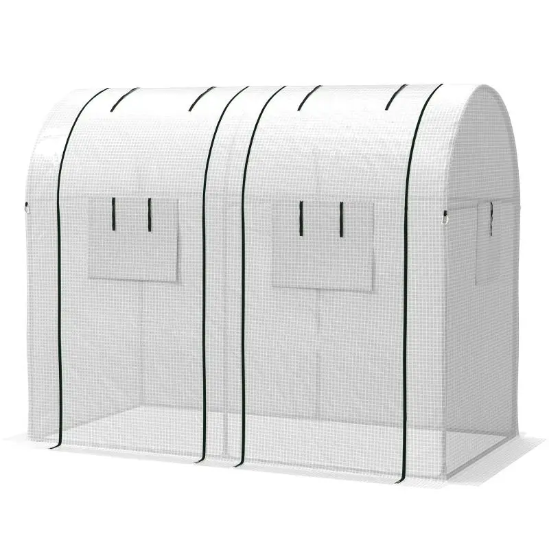 Garden Greenhouse, 1.8 m², White