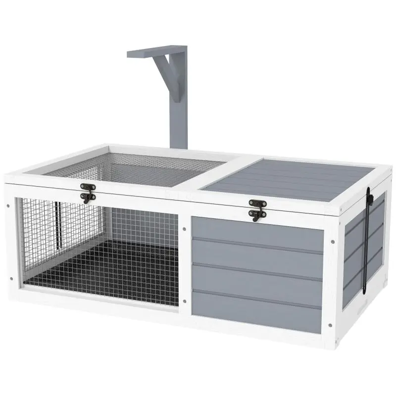 Small Animal Enclosure for Tortoises with Lamp Holder