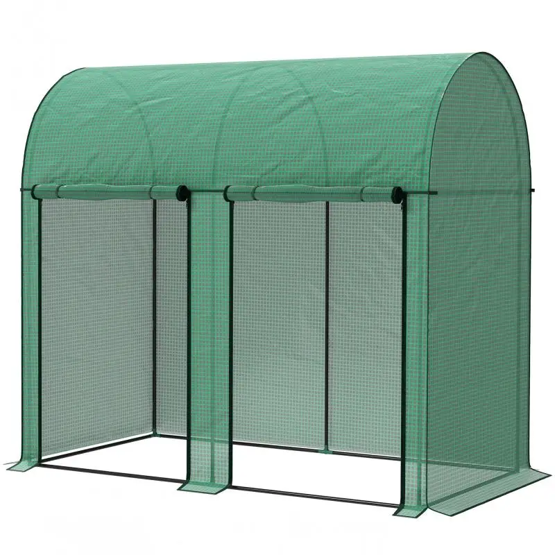 Garden Greenhouse, 2 m², Green