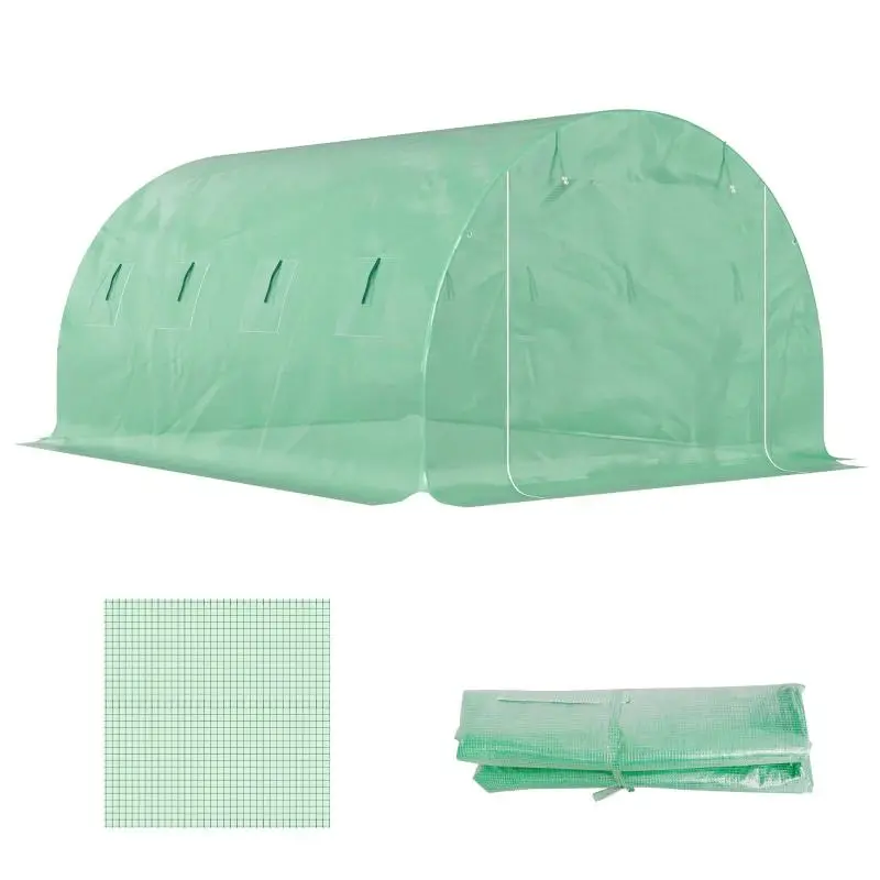 Replacement Cover for 12 m² Tunnel Greenhouse