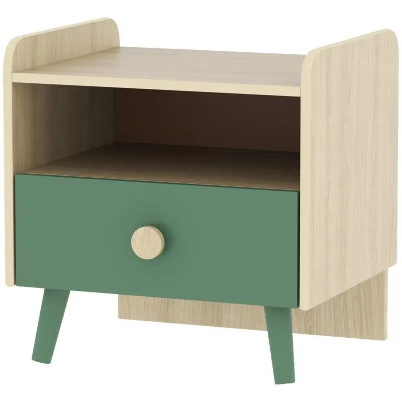 Children’s Bedside Table with Drawer and Shelf
