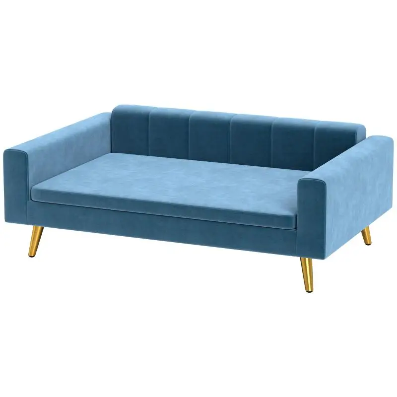 Dog Sofa Bed with Plush Cushion, 94 cm
