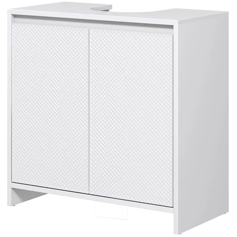 2-Door Under-Sink Vanity Unit, 60 cm, White