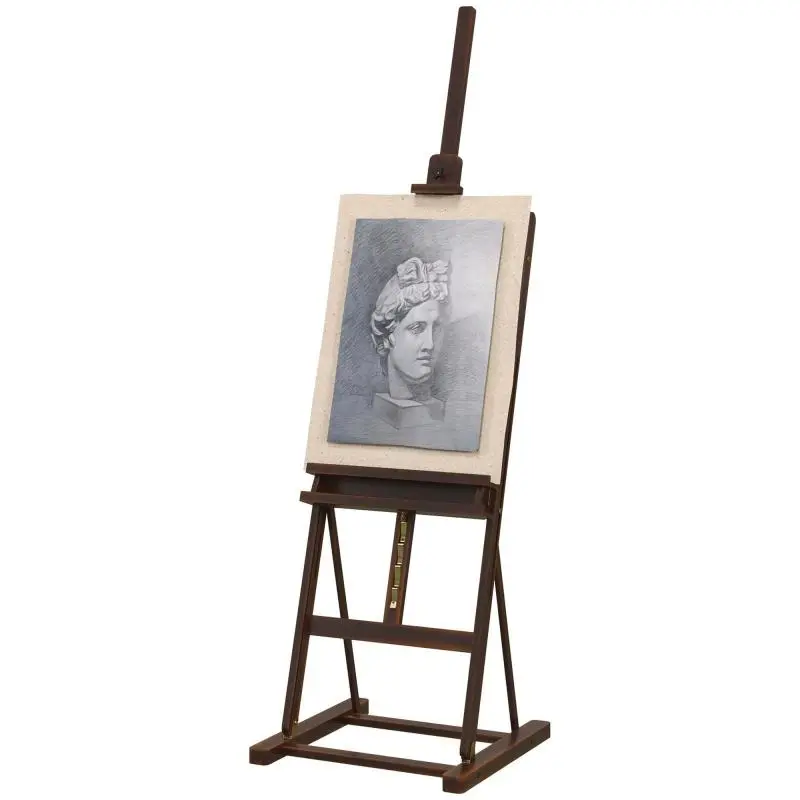 Height-Adjustable Wooden Easel, 171–230 cm