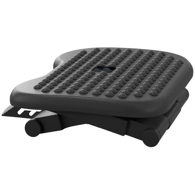 Adjustable Office Footrest, Black