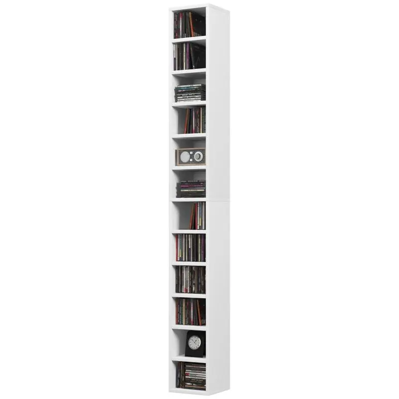 CD and DVD Storage Unit, 12 Compartments