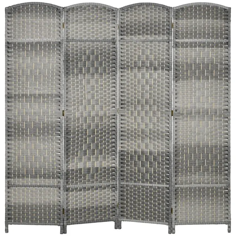 4-Panel Indoor Room Divider, 180 × 180 cm