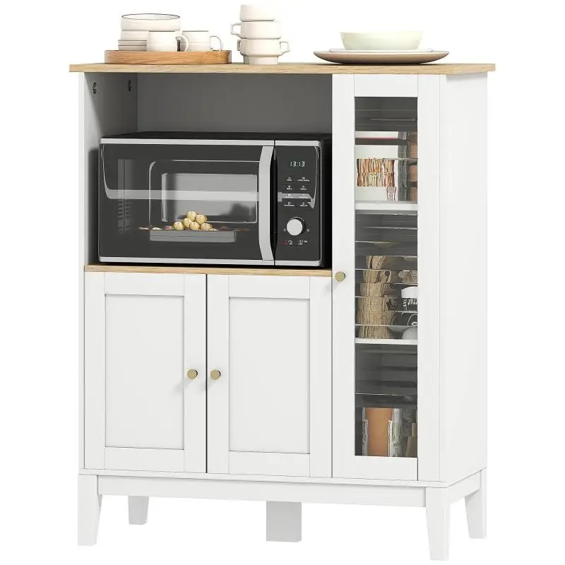 Kitchen Microwave Cabinet, 80 cm