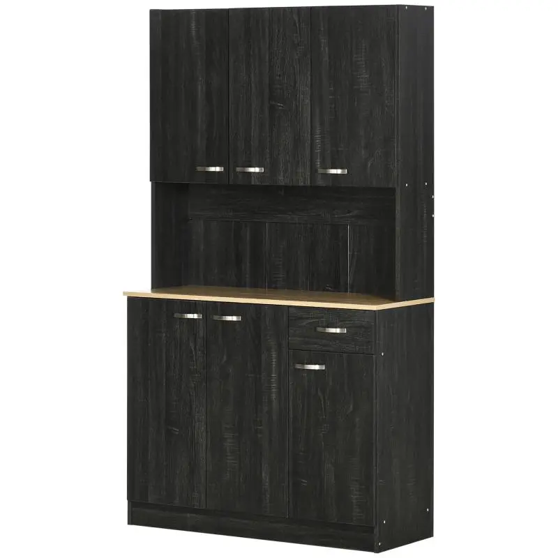 Kitchen Sideboard with 6 Doors and 1 Drawer