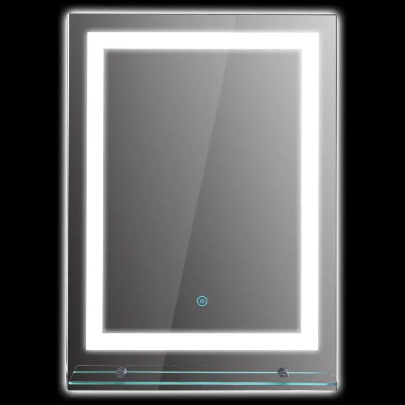Round LED Bathroom Mirror, 80 cm