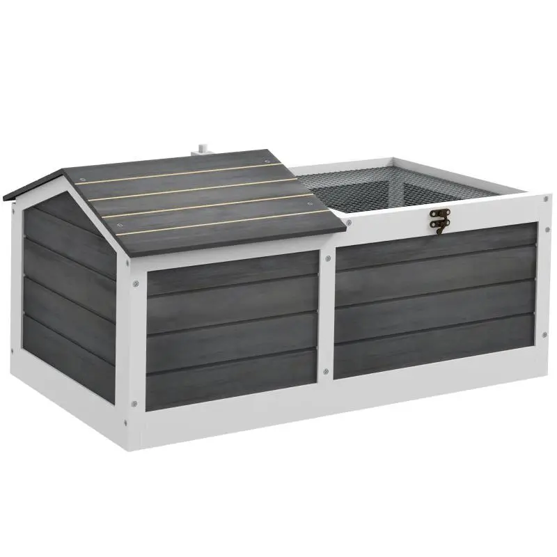 Small Animal Enclosure with 2 Areas, 86 cm